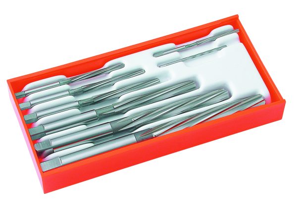 Kit 8 Hand Reamer DIN206 HSS 2-3-4-5-6-8-10-12 H7