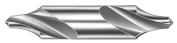 Center Drills met Radius DIN333R HSS 8.00X3.15mm