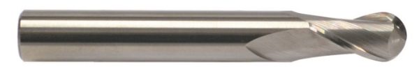 Ball Nose End-Mill 2 Flutes Carbide 13mm