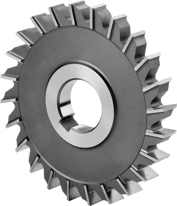 Side and Face Milling Cutter with Straight Teeth DIN885B HSS 125X18X32