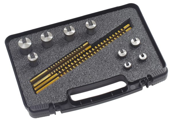 Kit Keyway Broaches and Bushings 4mm, 5mm, 6mm & 8mm