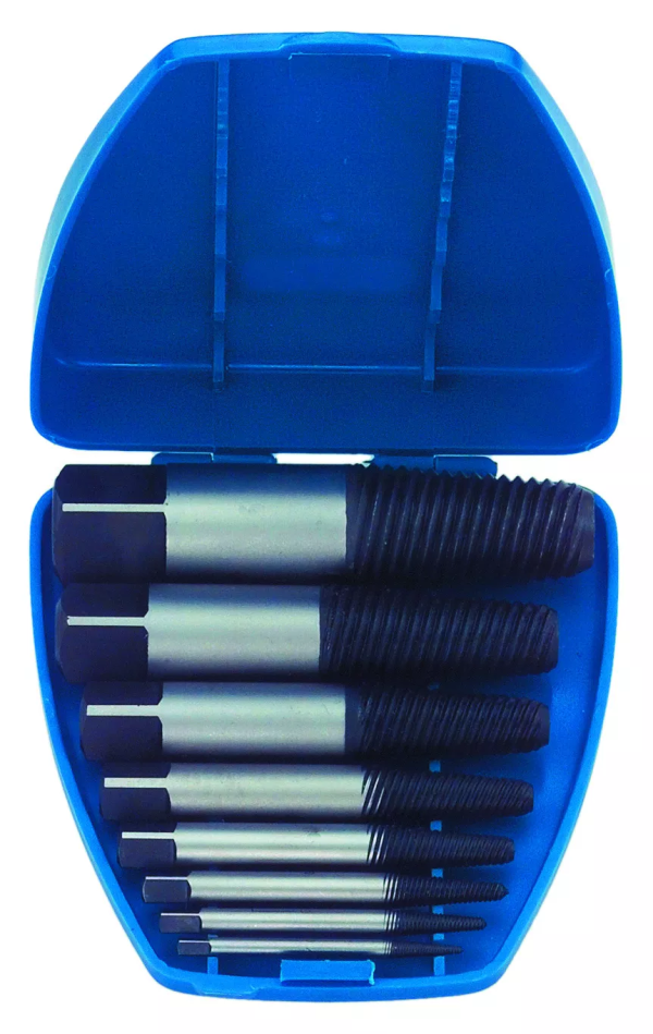 Kit 8 Screw Extractors N°1-8 3-45mm