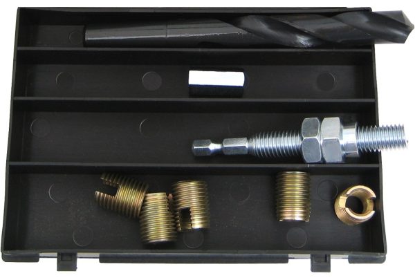 Kit Self-Cutting Threaded Inserts and Installation Tool M10X1.00