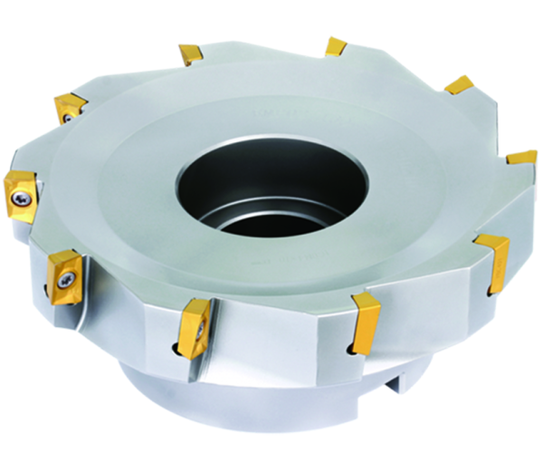 Shell milling cutter 90° dia 80mm with indexable carbide inserts APKT16